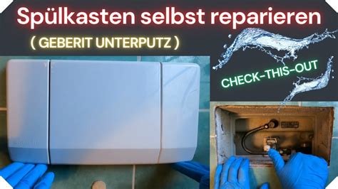 geberit unterputz reparieren.